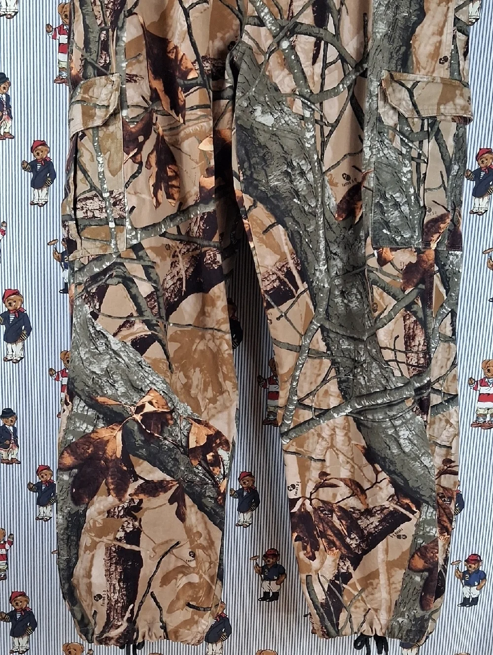 Outfitters Ridge Fusion 3-D Cargo Outdoors Camoflage Super Soft Baggy Pants 3638